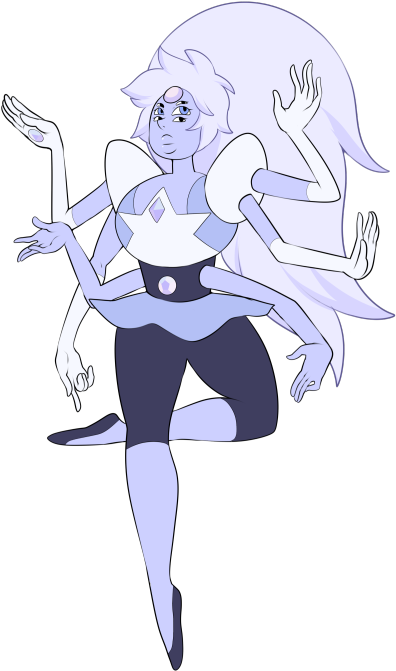 Updated Blue Lace Agate - Steven Universe Agata Rosa Clipart (500x714), Png Download