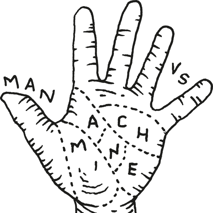 Man Versus Machine - Man Versus Machine Coffee Logo Clipart (696x696), Png Download