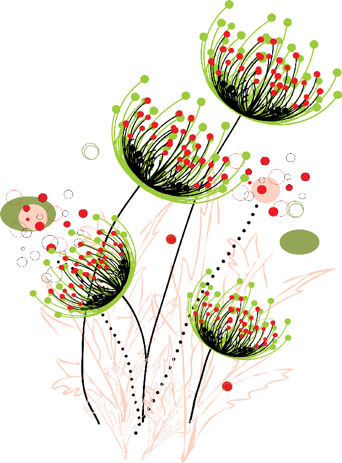 Volver - 手绘 線條 花 Clipart (665x900), Png Download