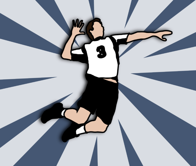 Volleyball Vector - Photo Shoot Clipart (650x551), Png Download