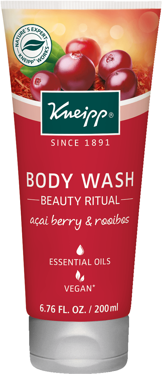 Acai Berry & Rooibos Body Wash - Shower Gel Clipart (868x1544), Png Download