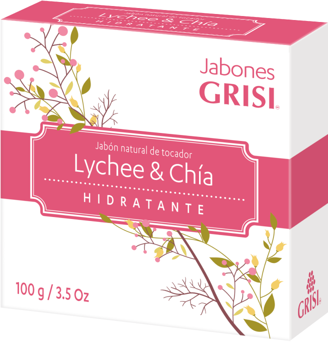 Grisi Jabon Lychee & Chia Clipart (1300x1200), Png Download