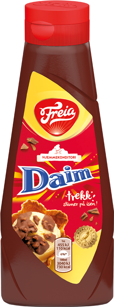 Daim Hard Topping By Freia - Daim Topping Clipart (1000x1000), Png Download