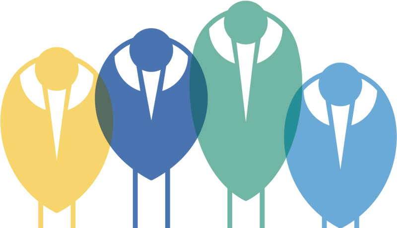 Cropped Pfs Pecker Birds - Illustration Clipart (800x460), Png Download