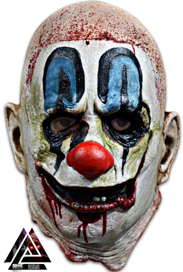 #dk925designs #clown #scary #spooky #mask #dk925 #horror - Rob Zombie Clown Mask Clipart (720x1055), Png Download