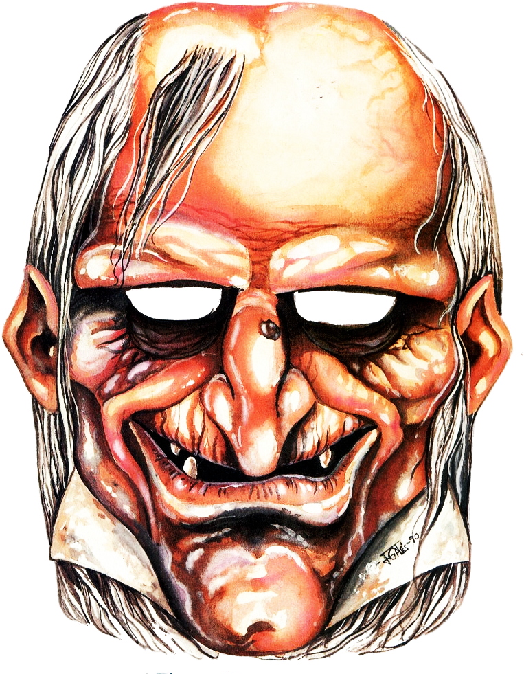 Printable Halloween Masks - Smile Clipart (784x1024), Png Download