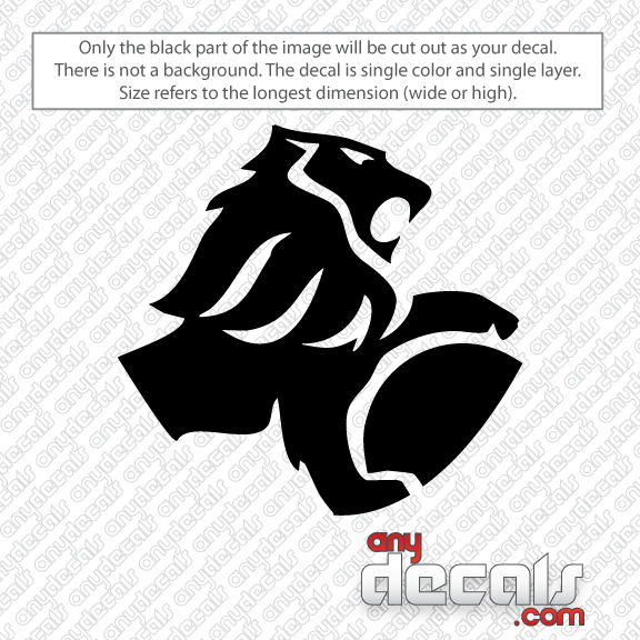 Holden Lion Car Decal - Illustration Clipart (576x576), Png Download