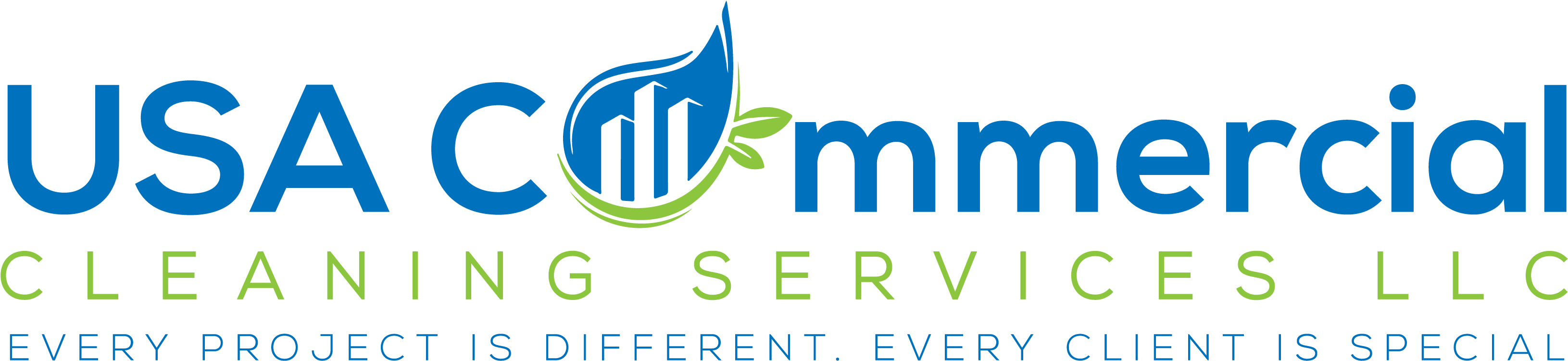 Usa Commercial Cleaning Services Silver Spring, Washington - Usa Cleaning Services Clipart (3334x801), Png Download