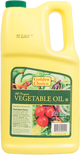 24095 Vegetable Oil 8x88oz - Bottle Clipart (640x640), Png Download