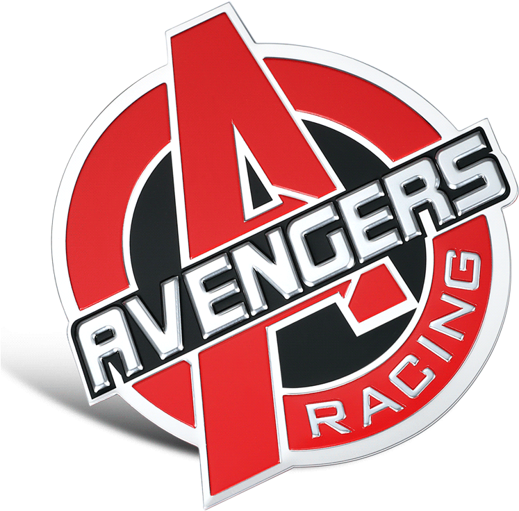 Powerangel Avengers Waterproof Metal Car Decals Captain - Emblem Clipart (800x800), Png Download