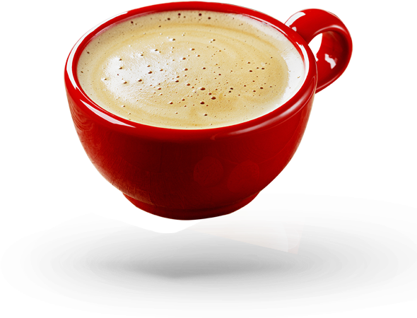 White Coffee Clipart (600x640), Png Download