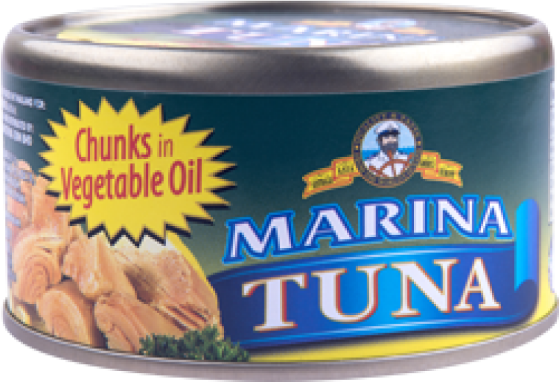 Marina Tuna Chunks Vegetable Oil 185g-800x800 - Marina Tuna Chilli Clipart (800x800), Png Download