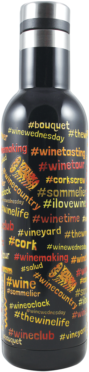 #wine Lover 26 Oz Bodega Bottle - Bottle Clipart (827x1280), Png Download