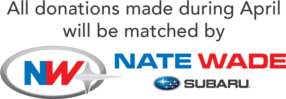 Donate Nate Wade Subaru - Sign Clipart (1080x362), Png Download