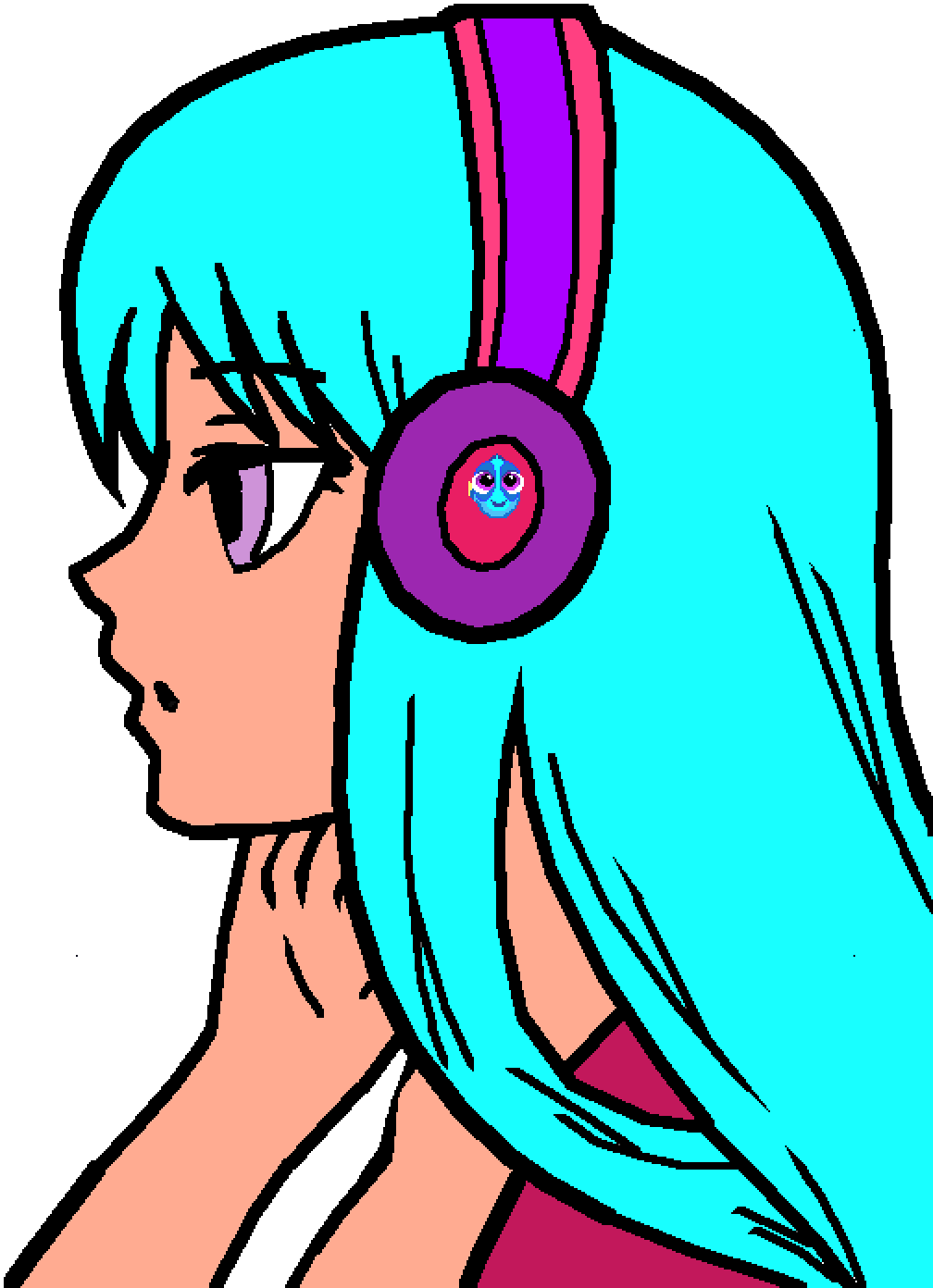 Cute Cool Popular - Ldshadowlady Fan Art Clipart (1008x1392), Png Download