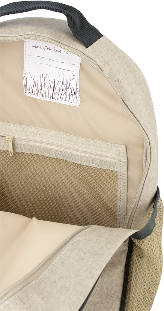 Grade School Backpack Grey Robot - Diaper Bag Clipart (562x1050), Png Download