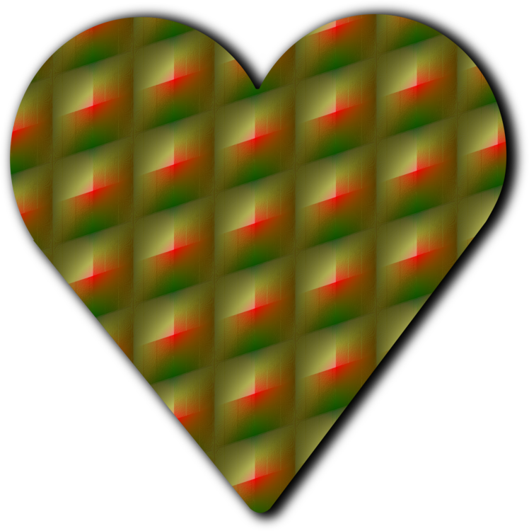 Heart Textured Ball Cloud - Heart Clipart (748x750), Png Download