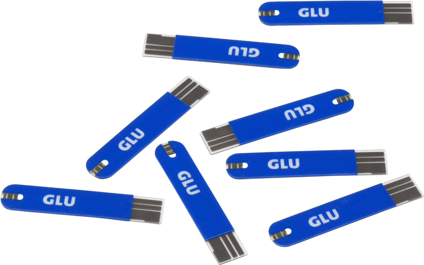 Glucose Test Strips Blue - Computer Data Storage Clipart (1900x1425), Png Download