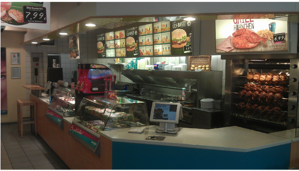 Fast Food Restaurant Clipart (600x600), Png Download