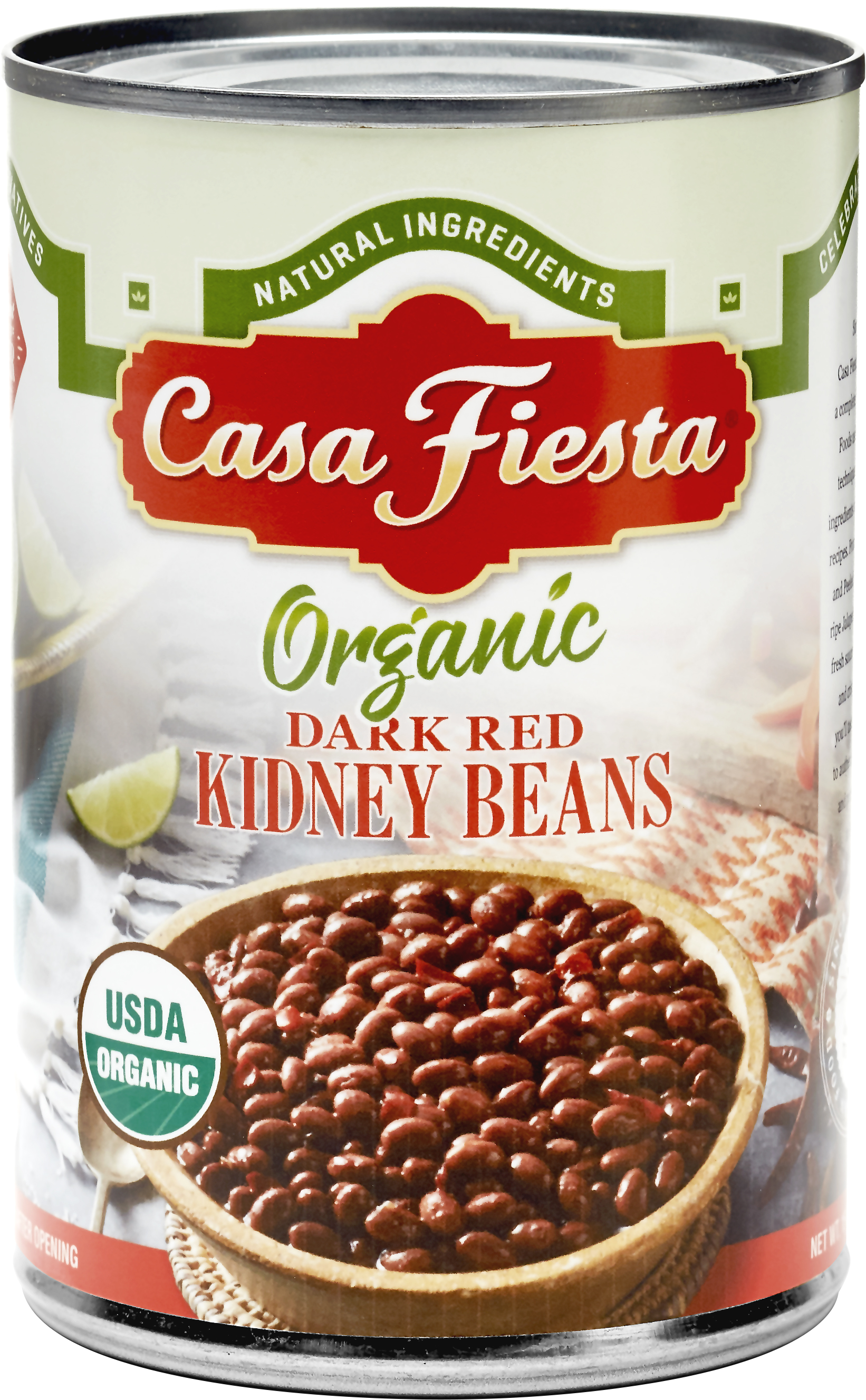 Organic Dark Red Kidney Beans Can Cfedit - Refried Beans Clipart (2694x3483), Png Download