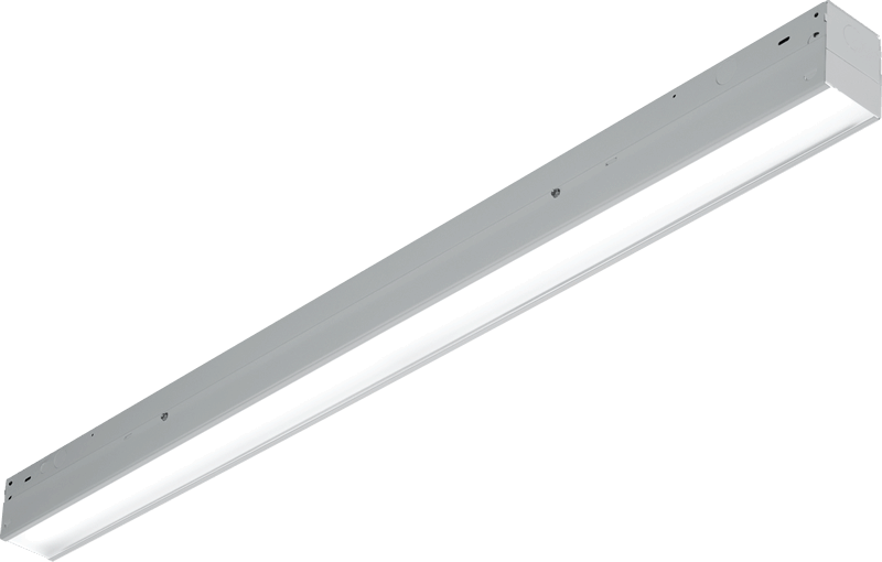 Flat Lens Led Strip - Wall Mounted Led Strip Light Clipart (800x510), Png Download