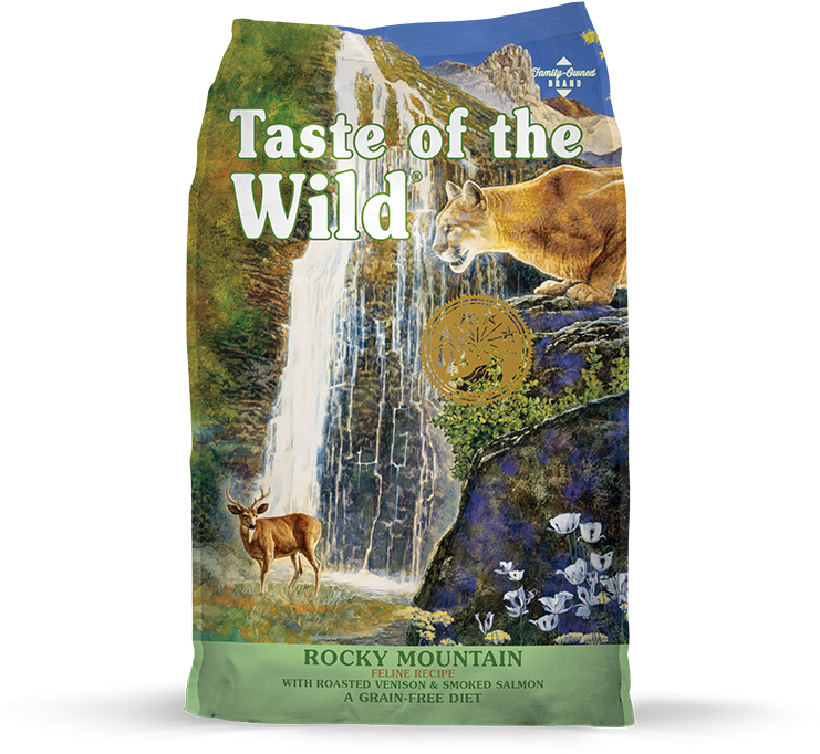 Taste Of The Wild Rocky Mountain Dry Cat Food - Taste Of The Wild Cat Food Clipart (759x681), Png Download