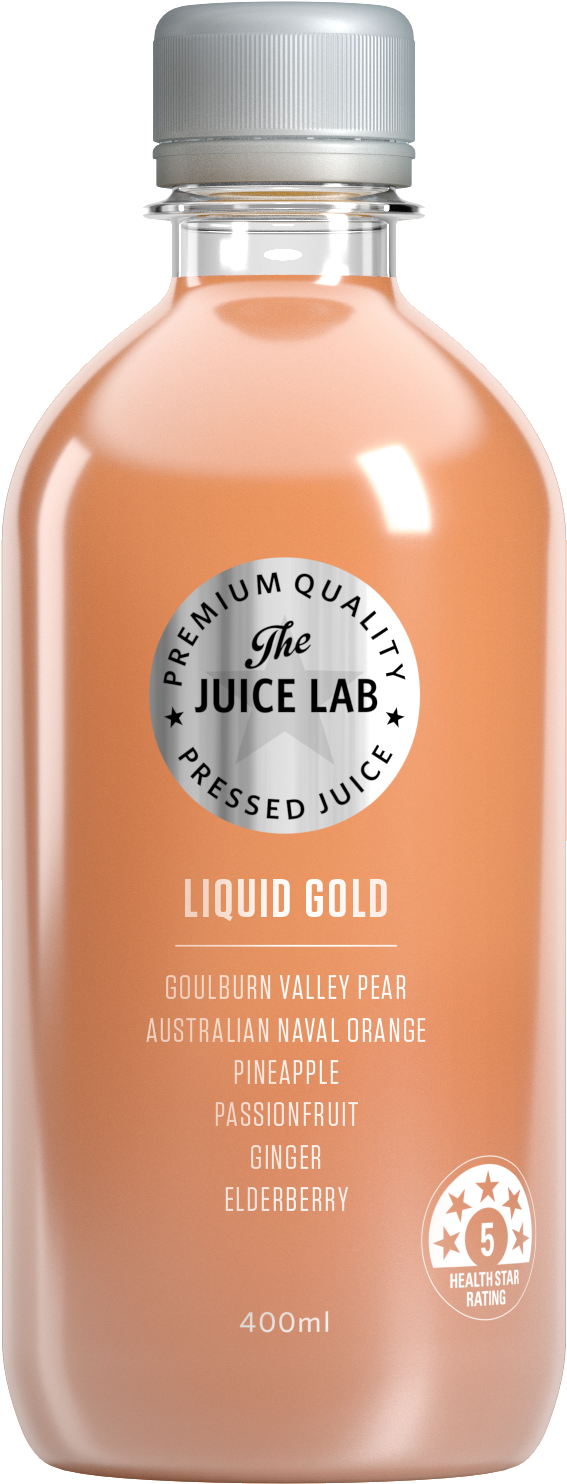 Liquid Gold Pressed Juice - Juice Lab Liquid Gold Clipart (1160x1920), Png Download