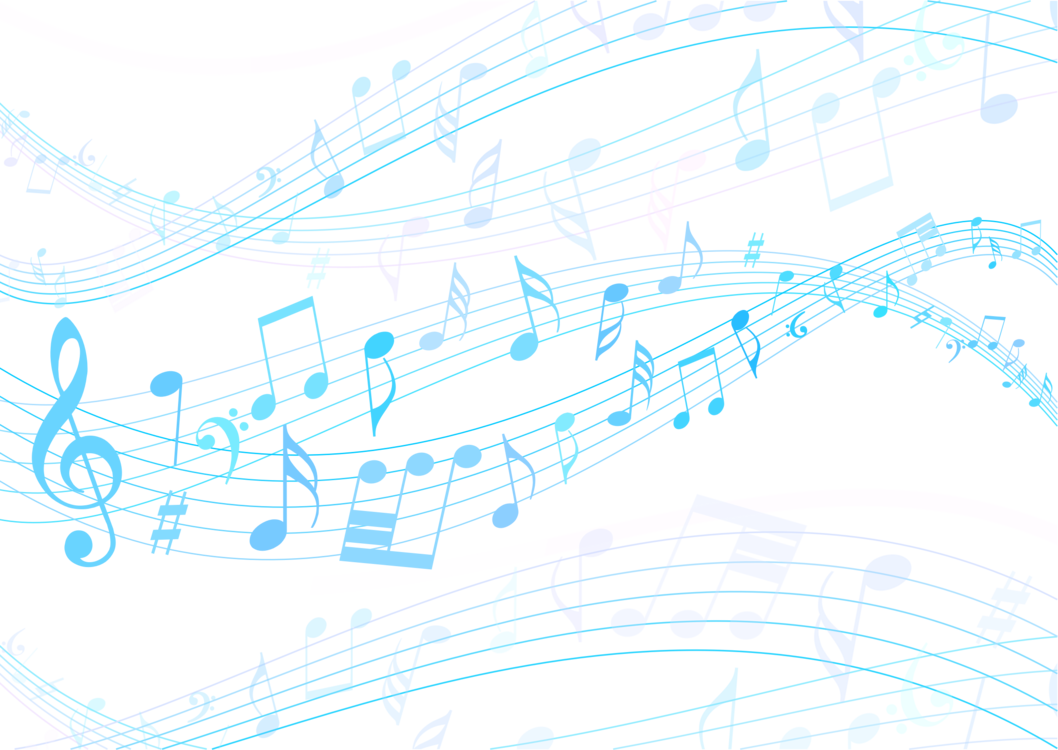 Musical Note Sheet Music Musician Music Download - 背景 フリー 素材 音楽 Clipart (1058x750), Png Download