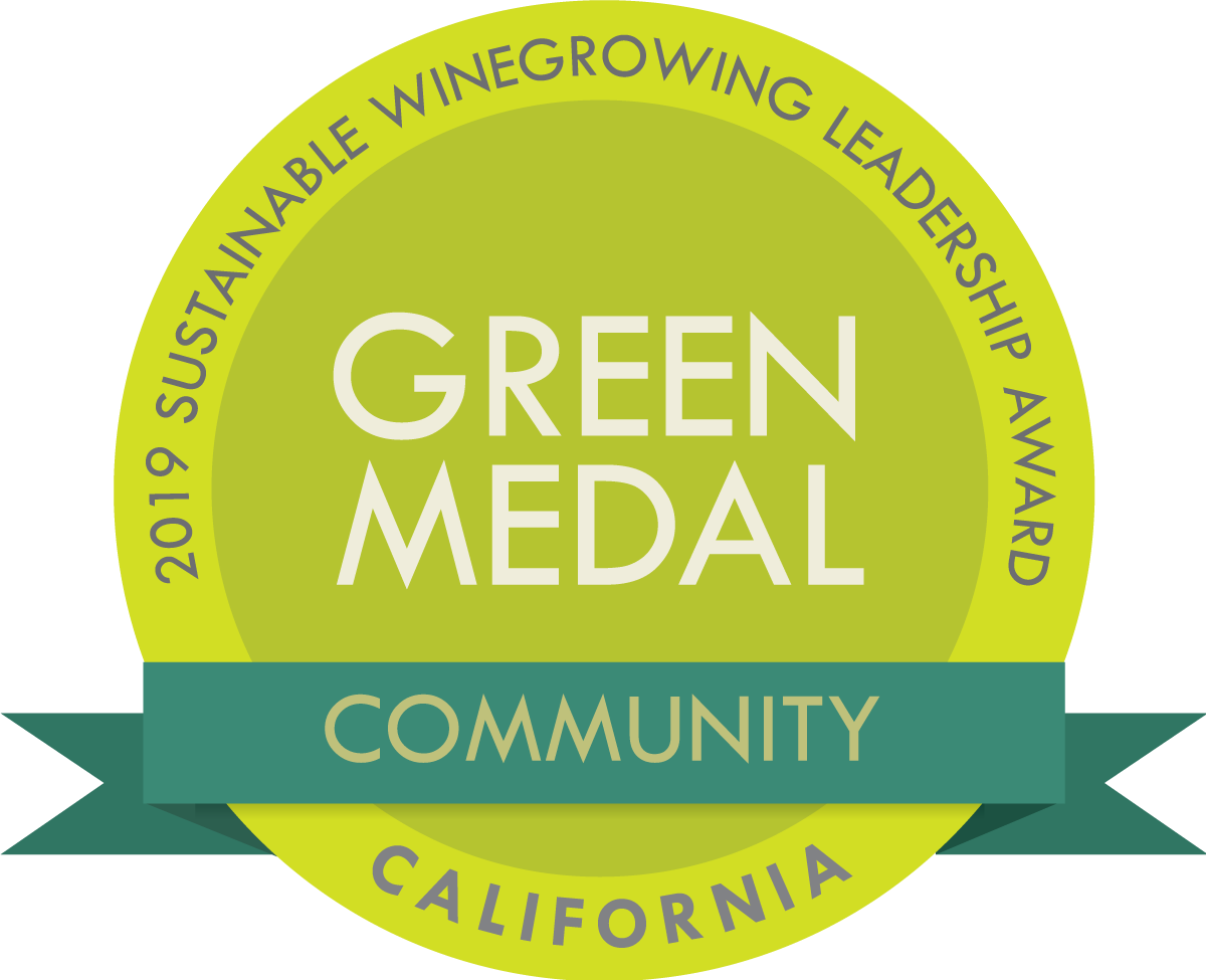 Green Medal Business Award - Bay Area Winery Sustainable Growing Clipart (1200x975), Png Download