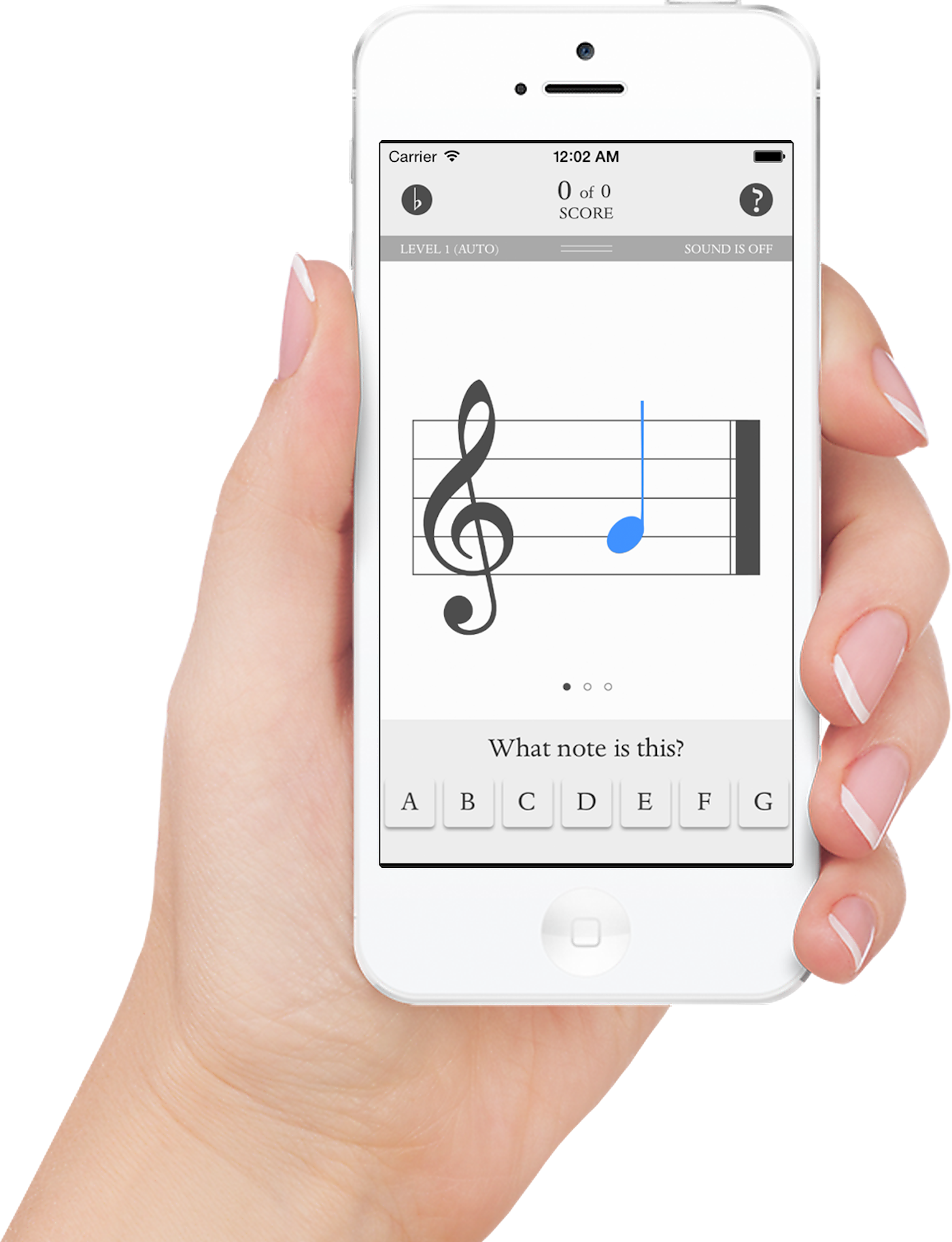 Music Flashcards, G Bass Note - Learning Management System App Clipart (1400x1826), Png Download