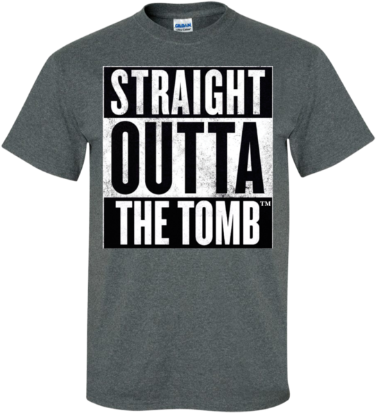 Outta The Tomb - Active Shirt Clipart (600x600), Png Download
