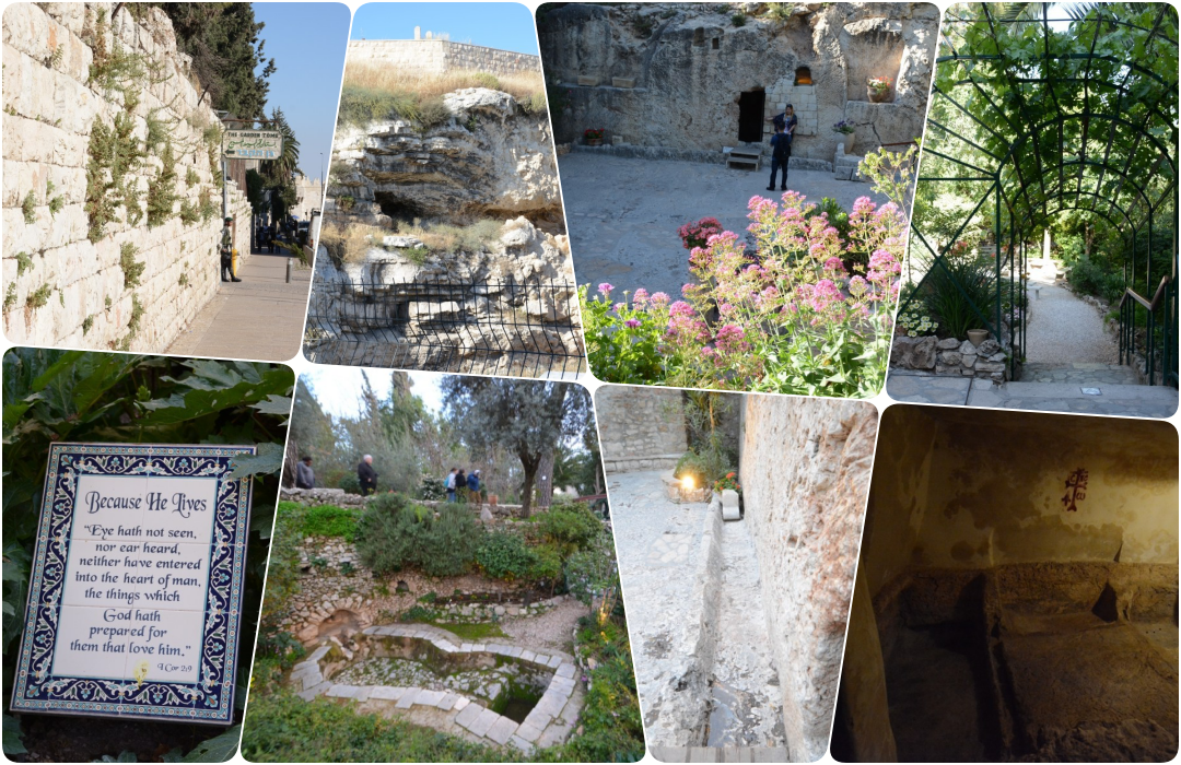 He Is Risen - Garden Tomb Clipart (1080x700), Png Download