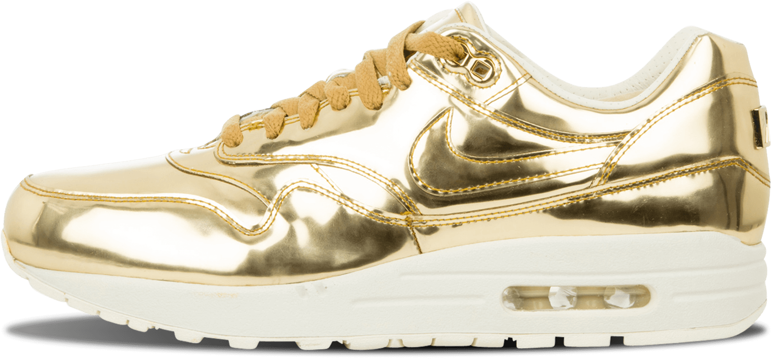 Elegant Nike Wmns Air Max 1 Sp Liquid Gold - Nike Air Max Clipart (2000x1200), Png Download