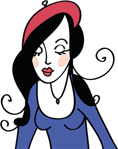 I - Cartoon Clipart (539x585), Png Download