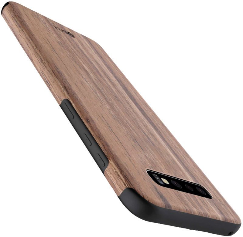 B Belk Wooden Shell - Samsung Galaxy S10 Clipart (800x781), Png Download