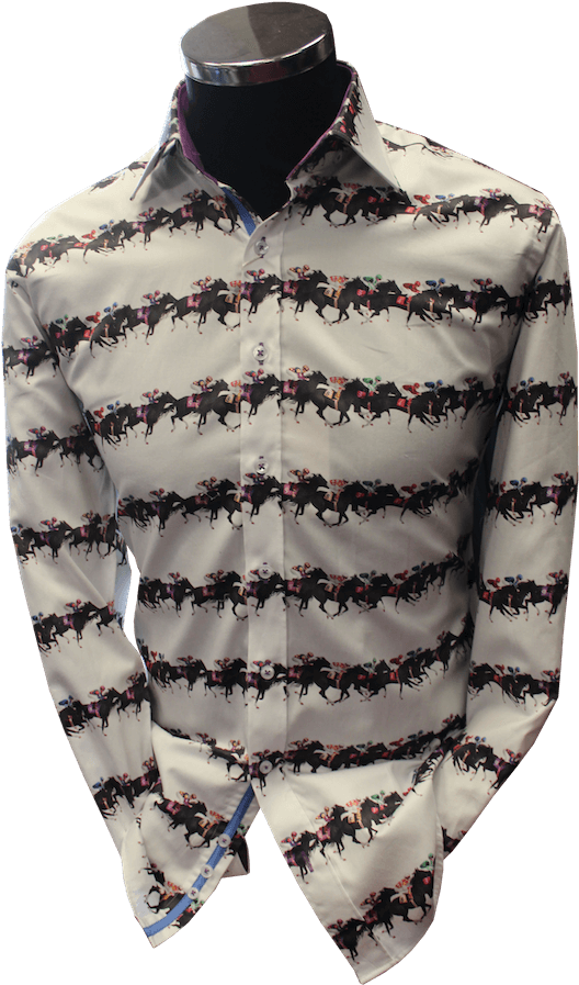 Bold Horse Racing Shirt - Sweater Clipart (650x975), Png Download