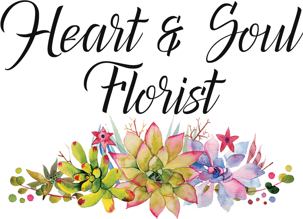 Heart & Soul Florist - Calligraphy Clipart (986x732), Png Download