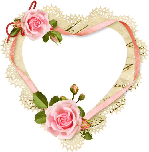 Clean Heart, Heart Images, Love Images, Heart Wallpaper, - Pink Heart Wedding Frame Png Clipart (584x598), Png Download