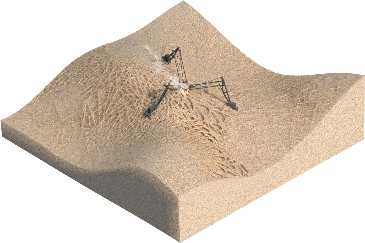 As The Wind Blows More And More Sand Accumulates On - Envelope Clipart (1600x1200), Png Download