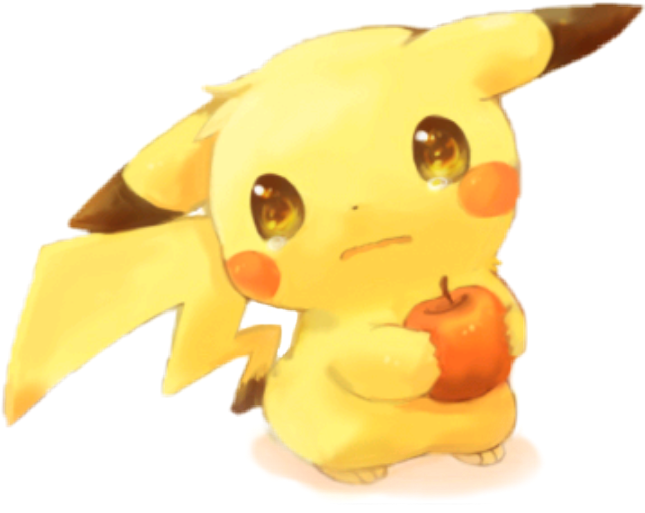 #pokemon #sad #pikachu Clipart (645x513), Png Download