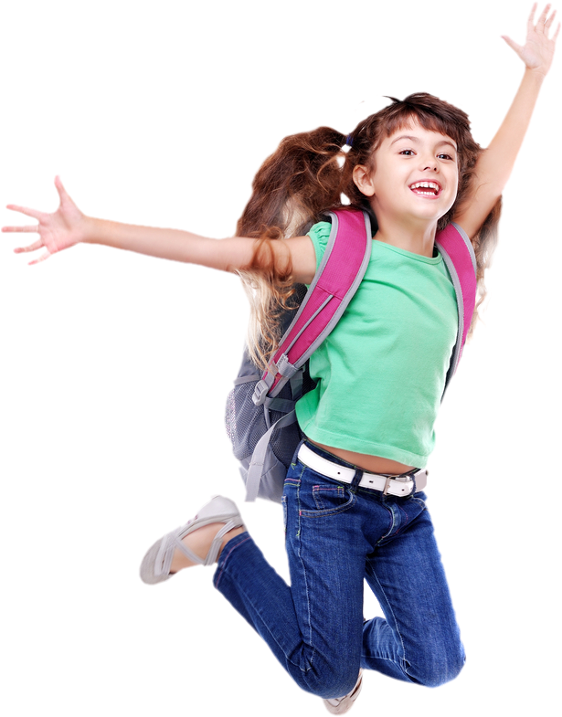 Don't Forget Your Stationery Essentials - Girl Clipart (625x793), Png Download