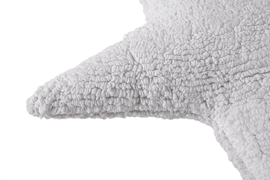 Cojín Estrella Blanca De Lorena Canals - Cushion Clipart (900x600), Png Download