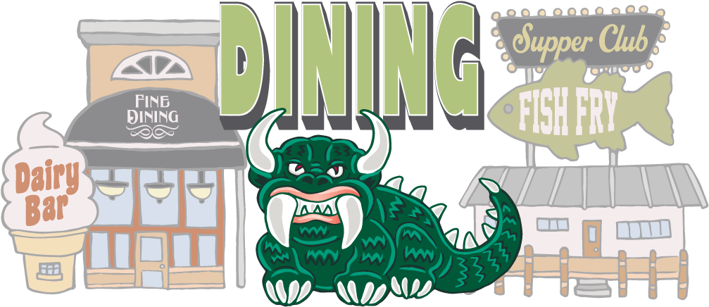 Dining - Illustration Clipart (1024x442), Png Download