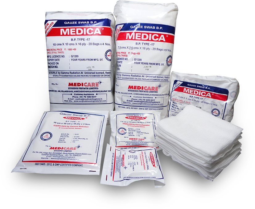 Medical Gauze Swab - Gauze Clipart (827x677), Png Download