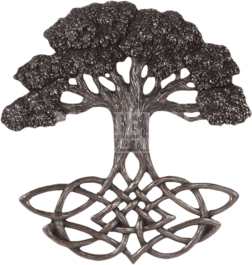 Celtic Knotwork Tree Of Life Clipart (850x850), Png Download