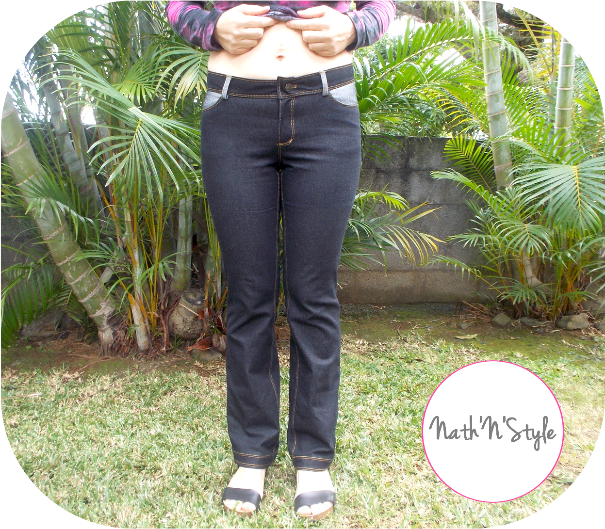 Women's Stretch Jeans - Girl Clipart (1500x1125), Png Download