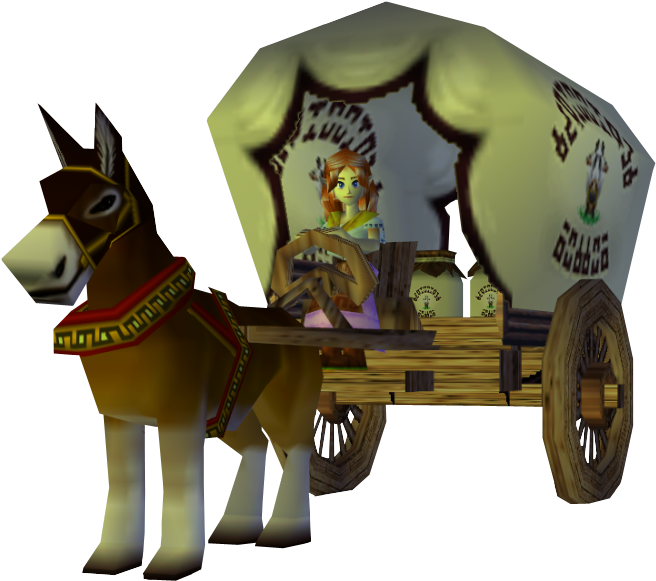 Cremia Wagon Majora's Mask Clipart (680x600), Png Download