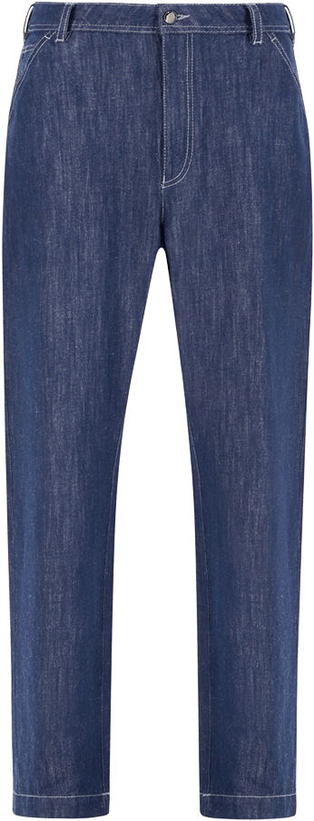 Blue Denim Jeans With Slant Pockets - Pocket Clipart (960x1440), Png Download