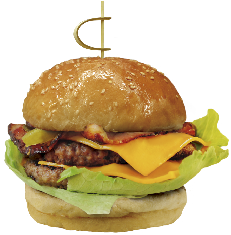 Hamburguesa Png - Cheeseburger Clipart (947x991), Png Download