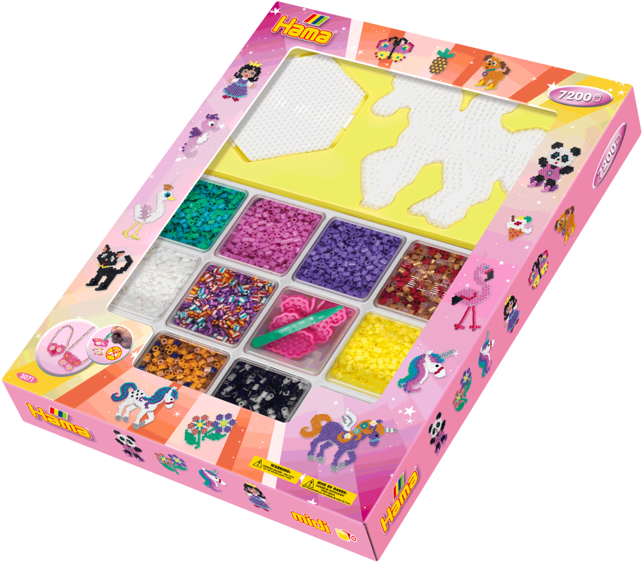 Giant Open Gift Box - Hama Clipart (960x852), Png Download